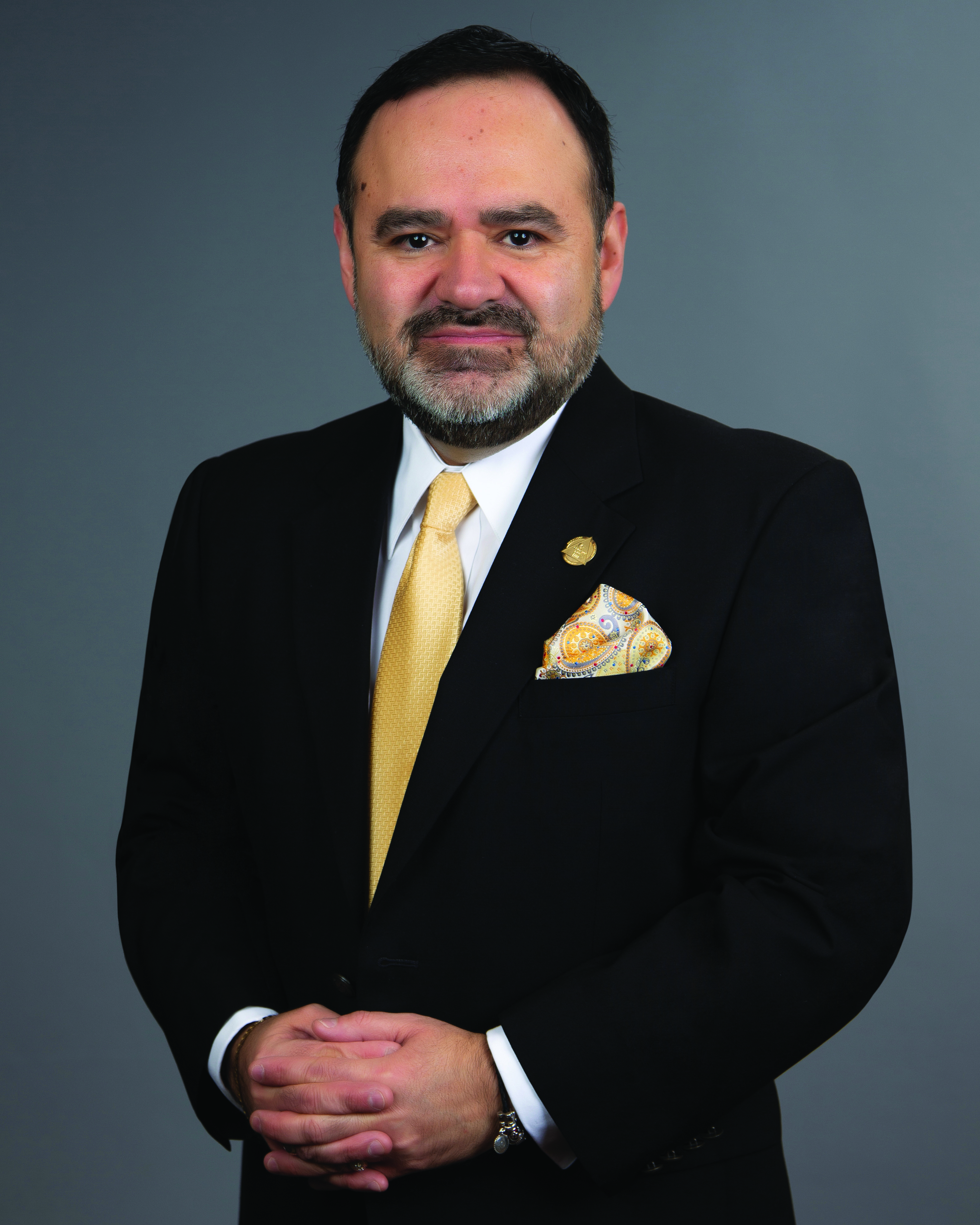 Professional portrait of Tyler Junior College President and CEO, Dr. Juan E. Mejia